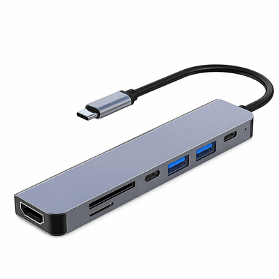 USB C Hub Adapter For Laptops Multiport Type C Connectivity USB C Hub Adapter For Laptops Multiport Type C Connectivity