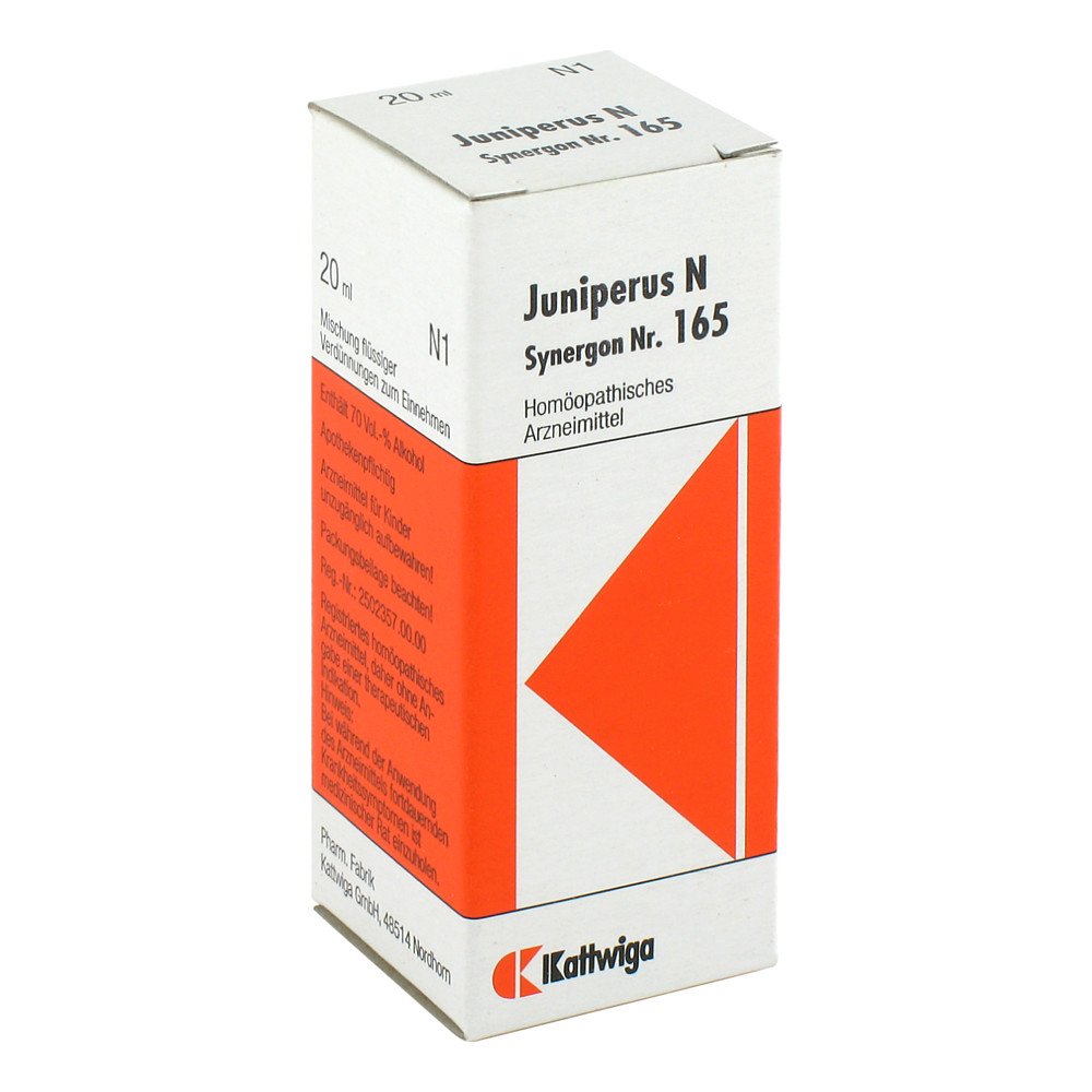 Kattwiga Arzneimittel GmbH Synergon 165 Juniperus N Tropfen 03575439