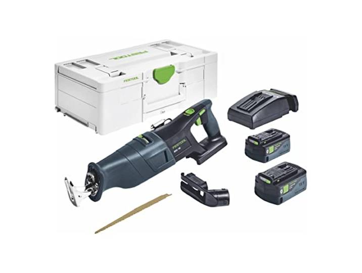Festool Sierra de sable a batería RSC 18 5,0 EB-Plus