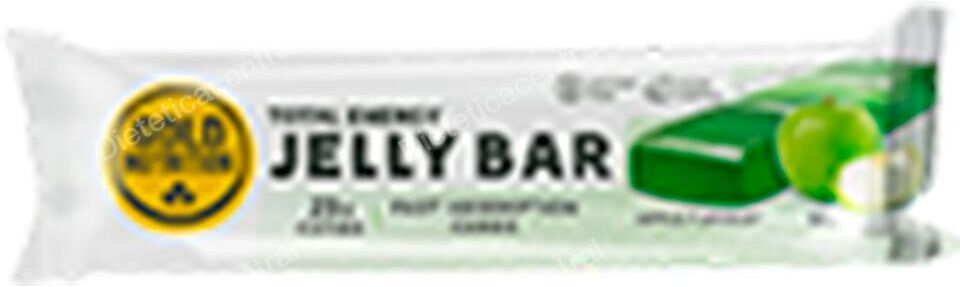 Gold nutrition jelly bar total energy apple 15uds.