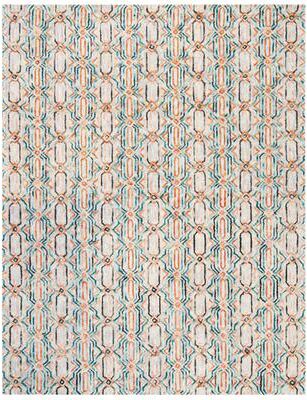 SAFAVIEH Handmade Trace Snezana Geometric Wool Rug