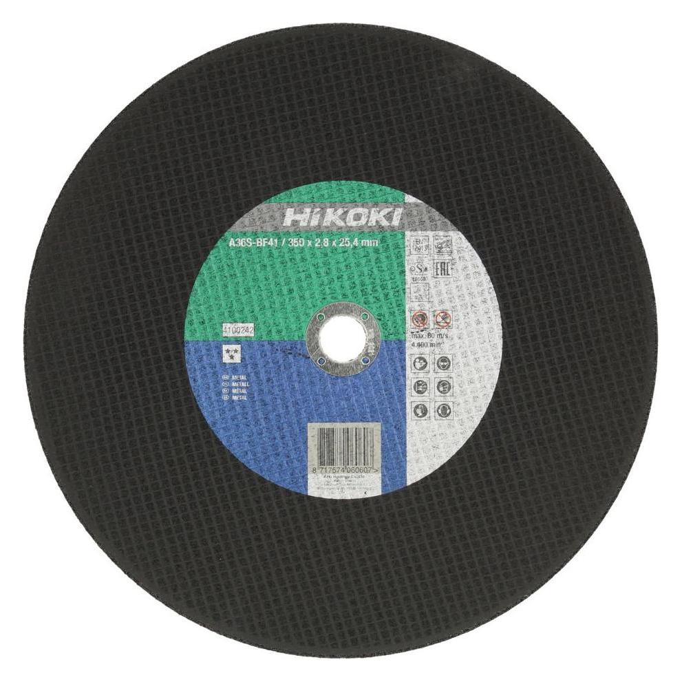 Hikoki Zubehör 4100243 Trennscheibe 400x3,0x25,4 mm flach/Stahl (68120427)