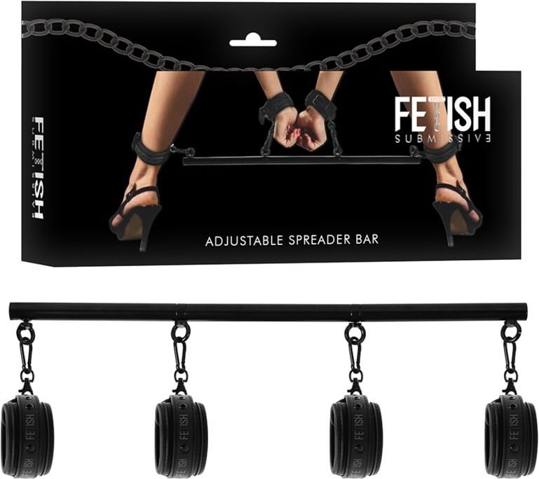 Fetish Submissive Bondage Barre d'Écartement Réglable