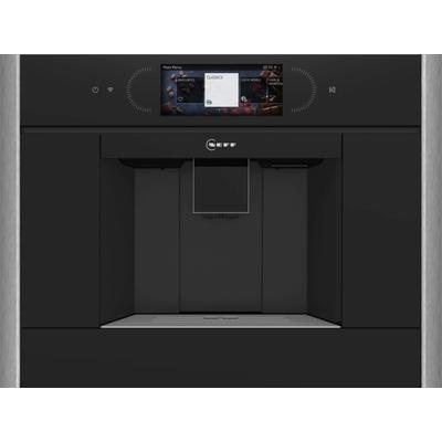 NEFF Einbau-Kaffeevollautomat "CL4TT11N0", schwarz, B:59,4cm H:45,5cm T:38,5cm, Kaffeevollautomaten, Intuitive Benutzeroberfläche für maximalen Komfort
