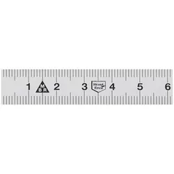 BRW, Lineal, Stahlmassstab INOX (50 cm, Stahl)