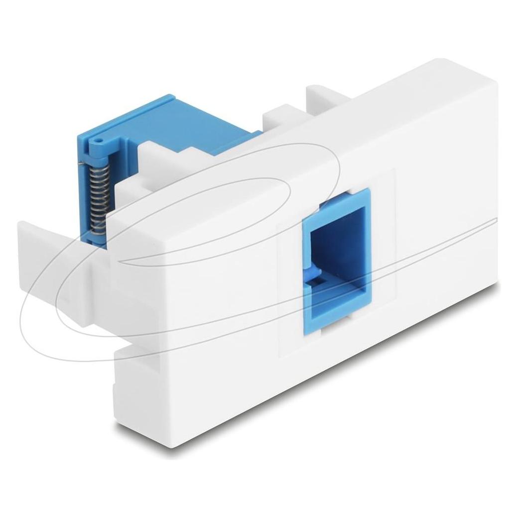 Delock Easy 45 Modul SC Simplex Buchse zu SC Simplex Buchse (Netzwerk Kupplung) (90878)