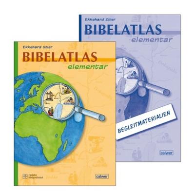 Kombi-Paket: Bibelatlas elementar, Set von Ekkehard Stier, Calwer, 978-3-7668-4208-4