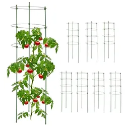 Relaxdays Rankhilfe 90 cm 8er Set Grün