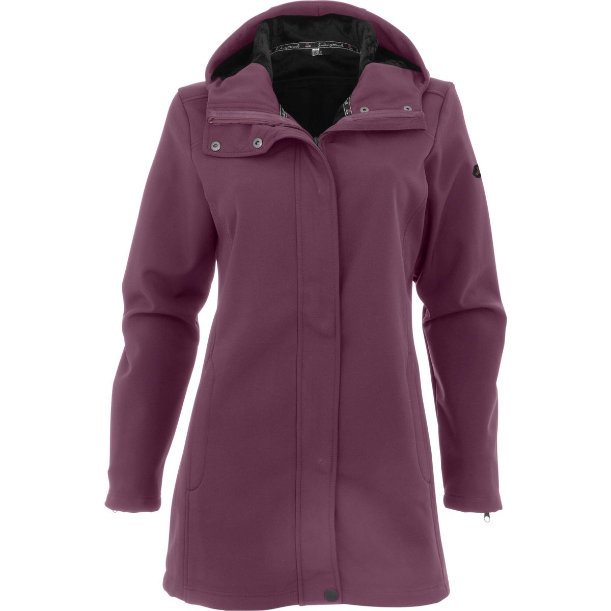 MAUL Sport Tällistock XT - Softshellmantel+kapuze dark purple (81) 36 5614700345-81-36