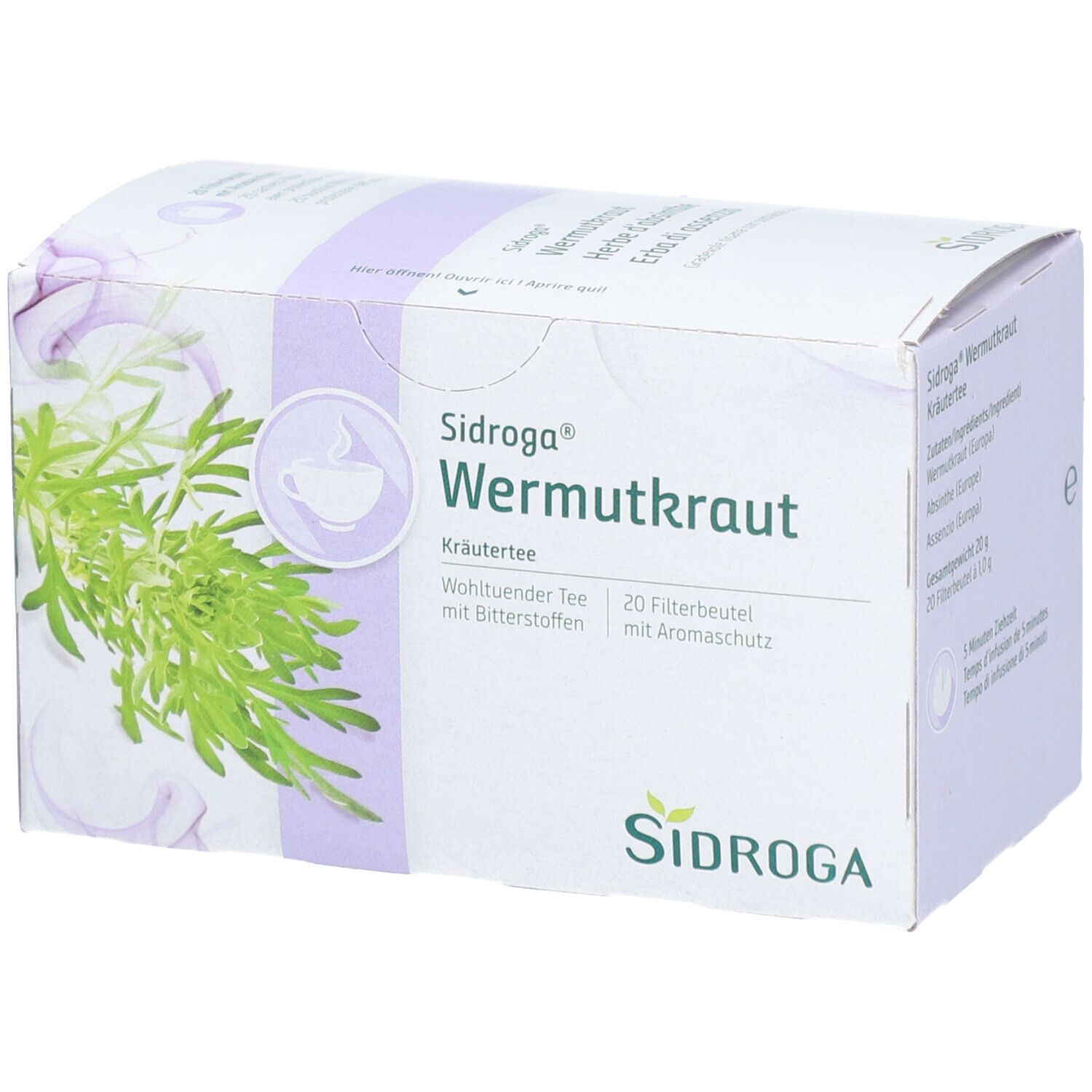 Sidroga Wermutkraut Tee Filterbeutel 20x1 g