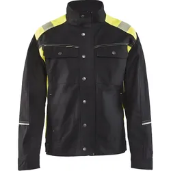 Handwerker-Bundjacke "4095" - L - schwarz/gelb