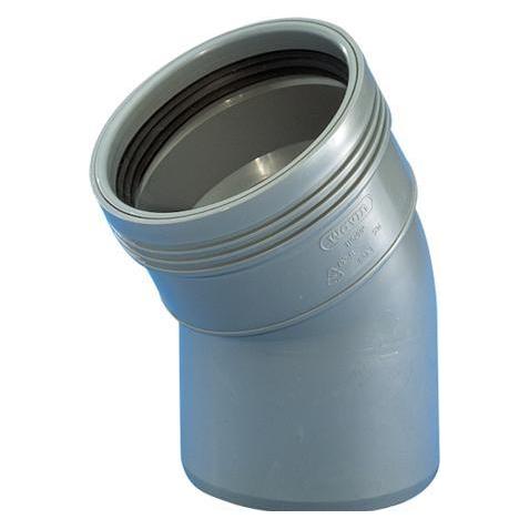 Wavin PP Biegung 30 Grad Ø 75 mm grau (NOR-1450321)