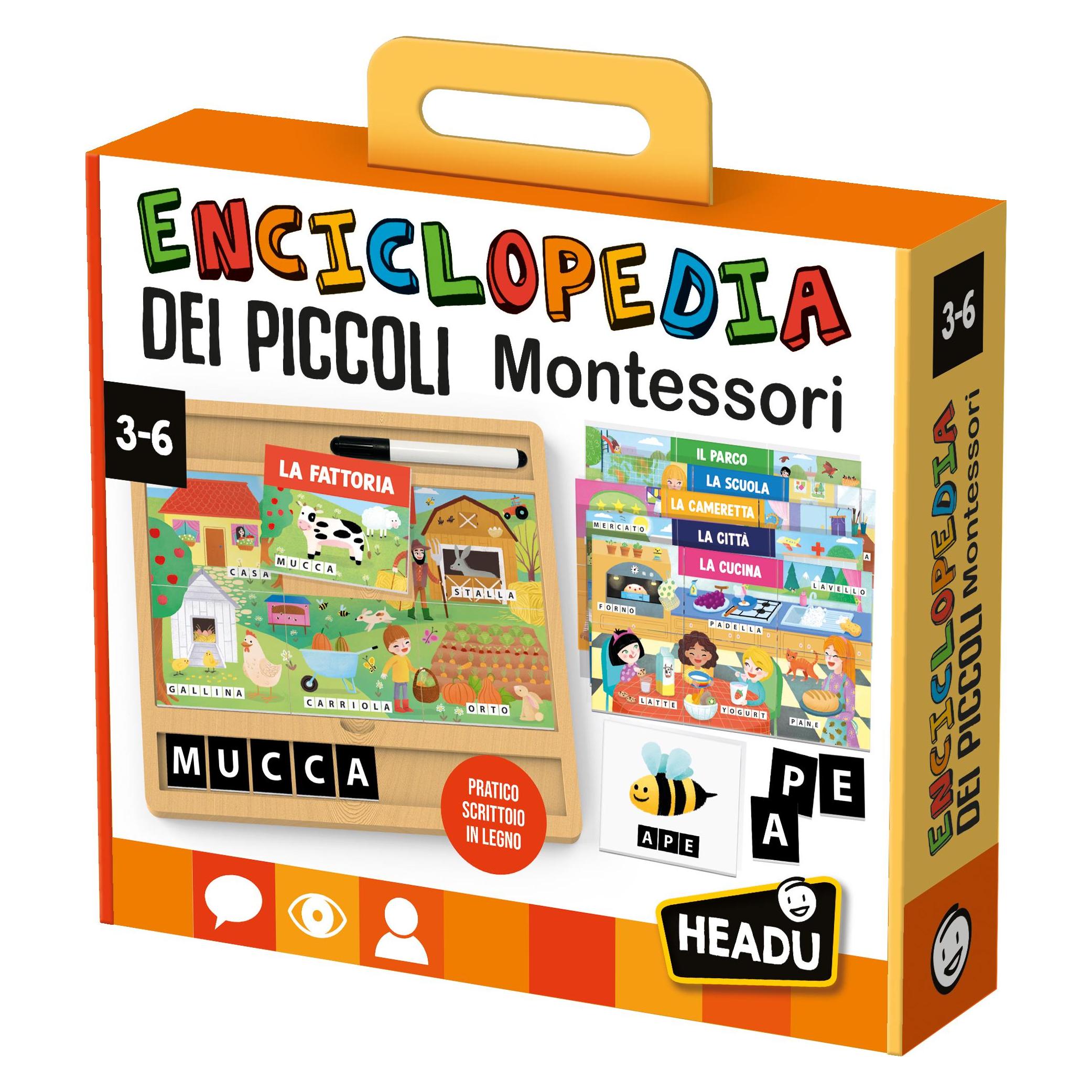 Headup Games Enciclopedia dei Piccoli (Italienisch, 3 - 6 Jahre) (043.57250)
