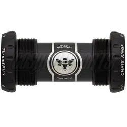 Chris King Innenlager ThreadFit 24mm, Edelstahl-Lager, matte black
