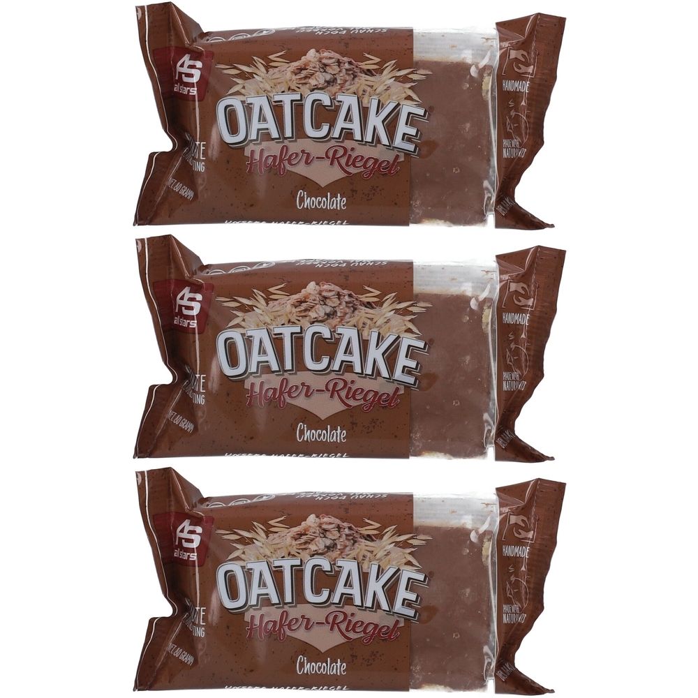 All Stars Oatcake Chocolate- 80g x 3 3x80 g Kekse