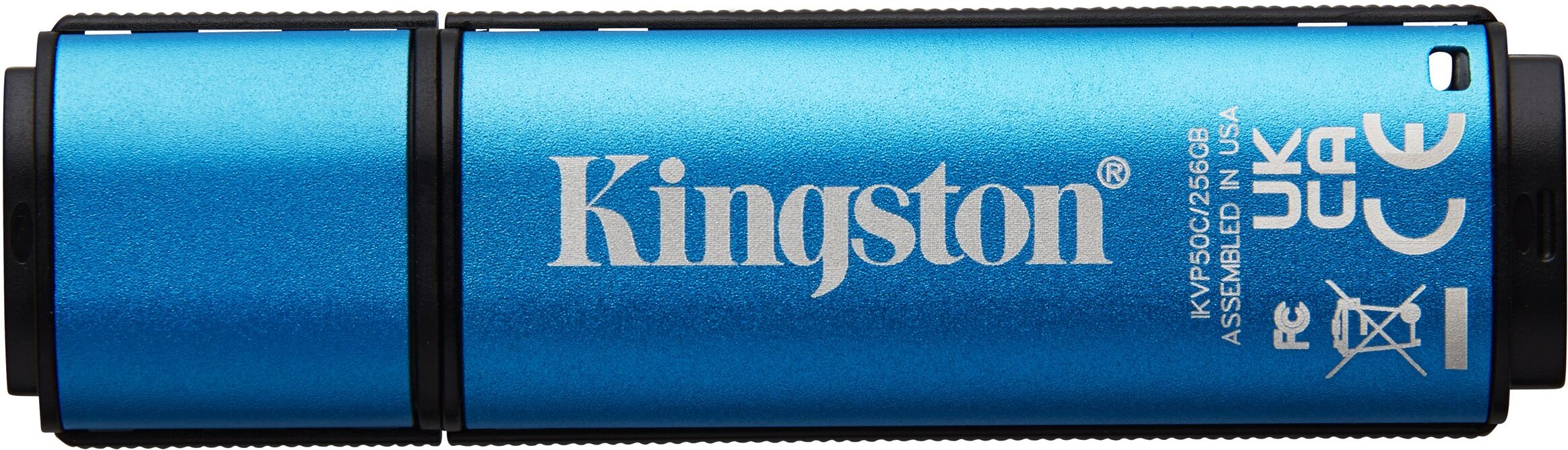 Kingston IronKey Vault Privacy 50C USB-C Encrypted Flash Drive 128GB