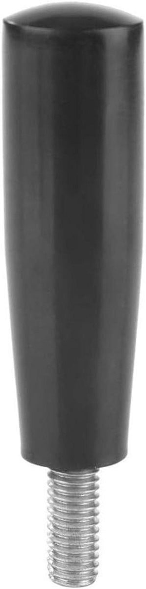 Zwarte draaibare bakelieten handgreep voor freesmachines, hittebestendig machineonderdeel, M6 x 50mm