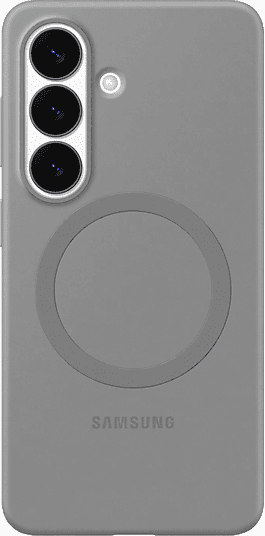Funda móvil - Samsung, Para Galaxy S26, De Silicona, Magnética, Gris