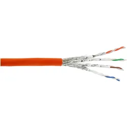 InLine Patchk. (S/FTP, CAT6a, 100 m), Netzwerkkabel