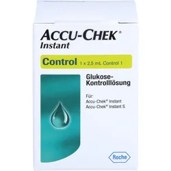 Accu-Chek Instant Kontrolllösung - 1x 2.5 2.5 ML
