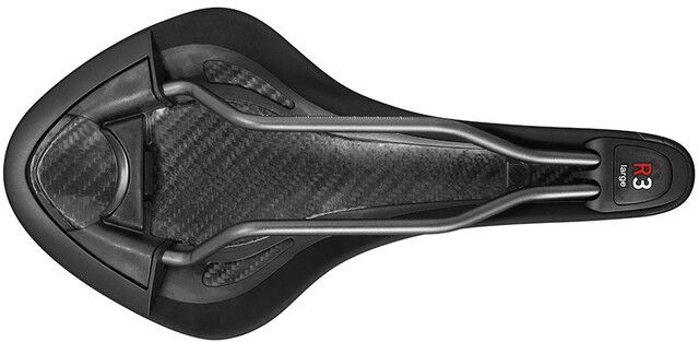 FIZIK Sella  Arione R3 k:ium - black/black/white - LARGE
