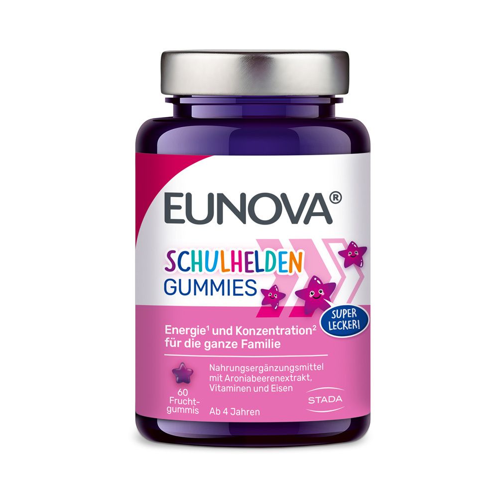 Eunova Schulhelden Gummies 60 St Bonbons