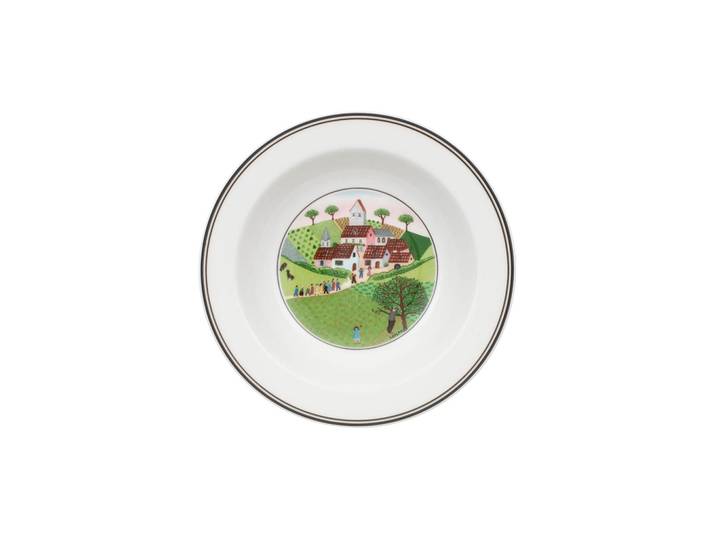 Schale VILLEROY & BOCH Salatschale Heirat Design Naif ø 20 cm bunt , bunt, Schüsseln, Schale