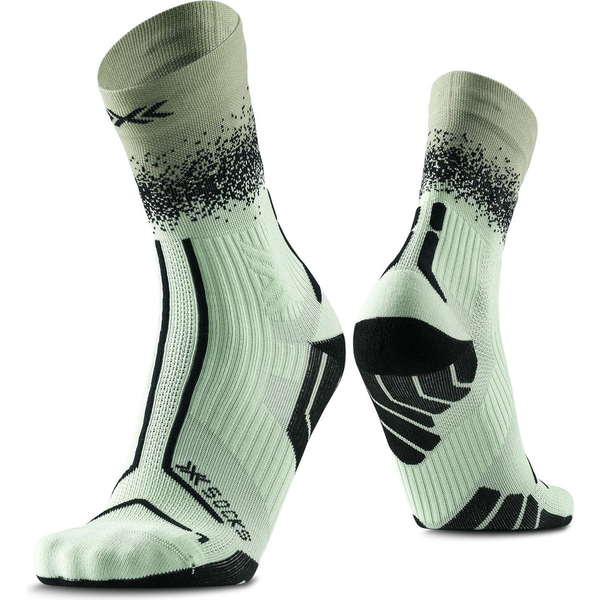 X-Socks X-socks Trailrun Terraskin Perform Crew digital lime/x black (E047) 35-38 XS-RQXTS26U-E047-35-38