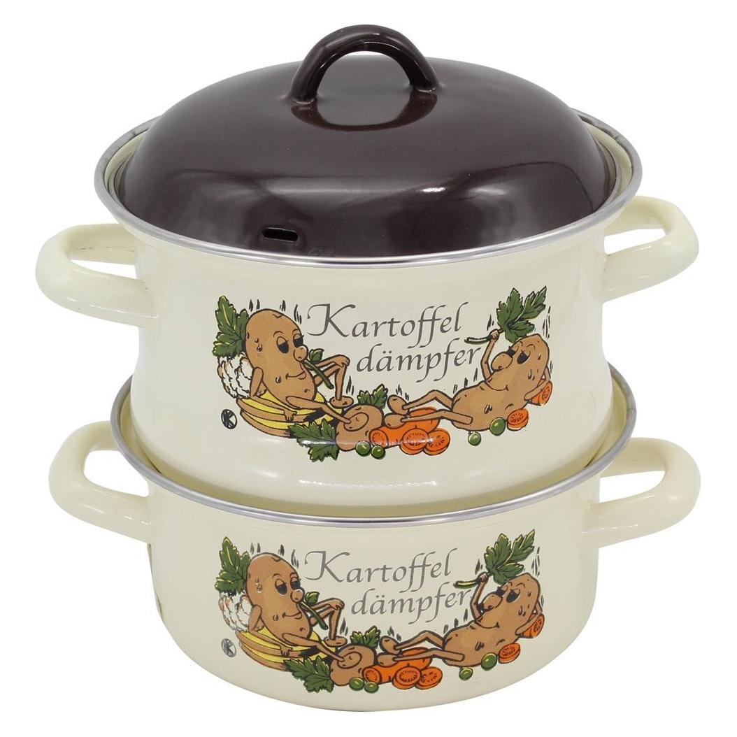 Krüger Kartoffeldünster (Dampfkochtopf, 16 x 17.50 cm) (KR16K)