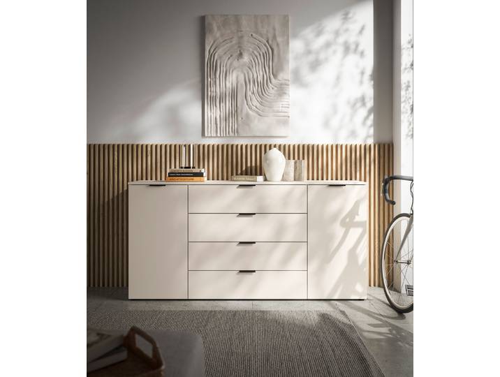 home24 Dressoir 180 cm 180 x 90 x 40cm beige