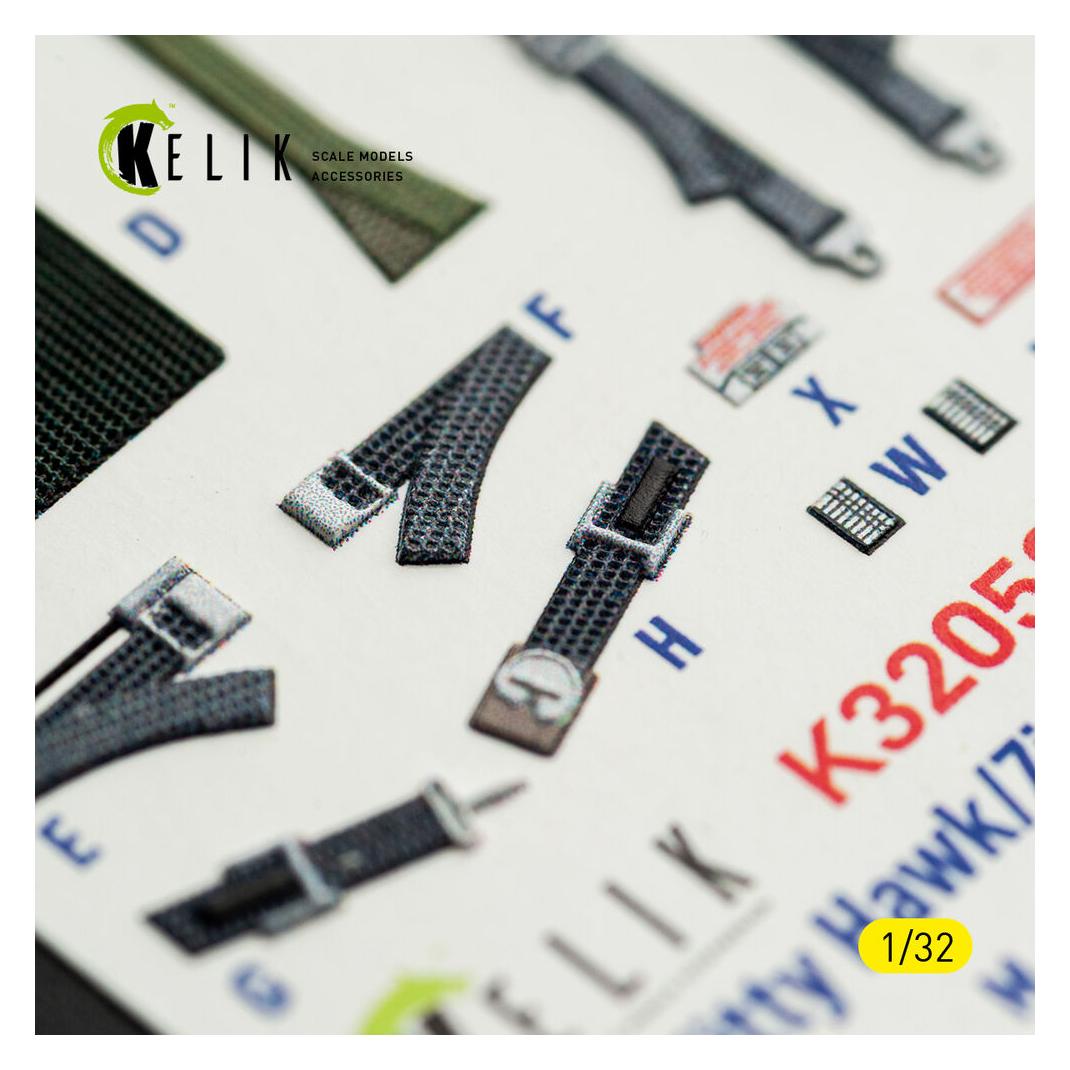 Kelik RF-5E - interior 3D decals for Kitty Hawk/Zimi models kit (K32058)