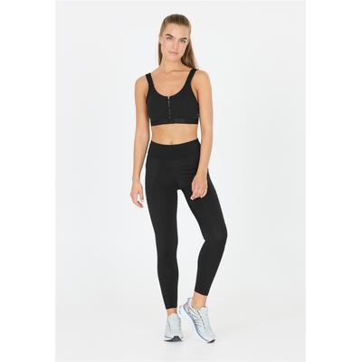 Lauftights ENDURANCE "Talori", Damen, Gr. 38, EURO-Größen, schwarz, 77% Polyamid, 23% Elasthan, unifarben, Hosen, mit Quick Dry-Technologie und flachen Nähten