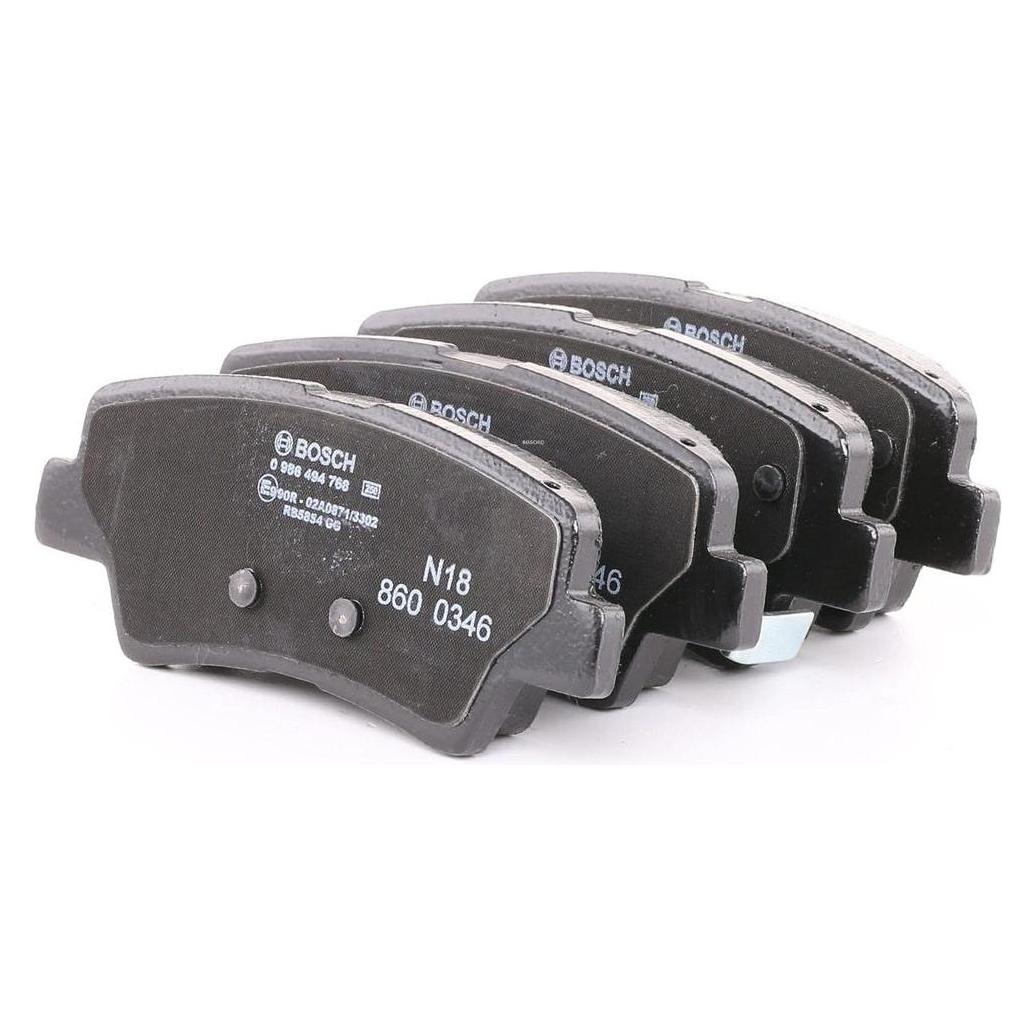 Bosch Hausgeräte Brake Pad Set, disc brake (0986494768)