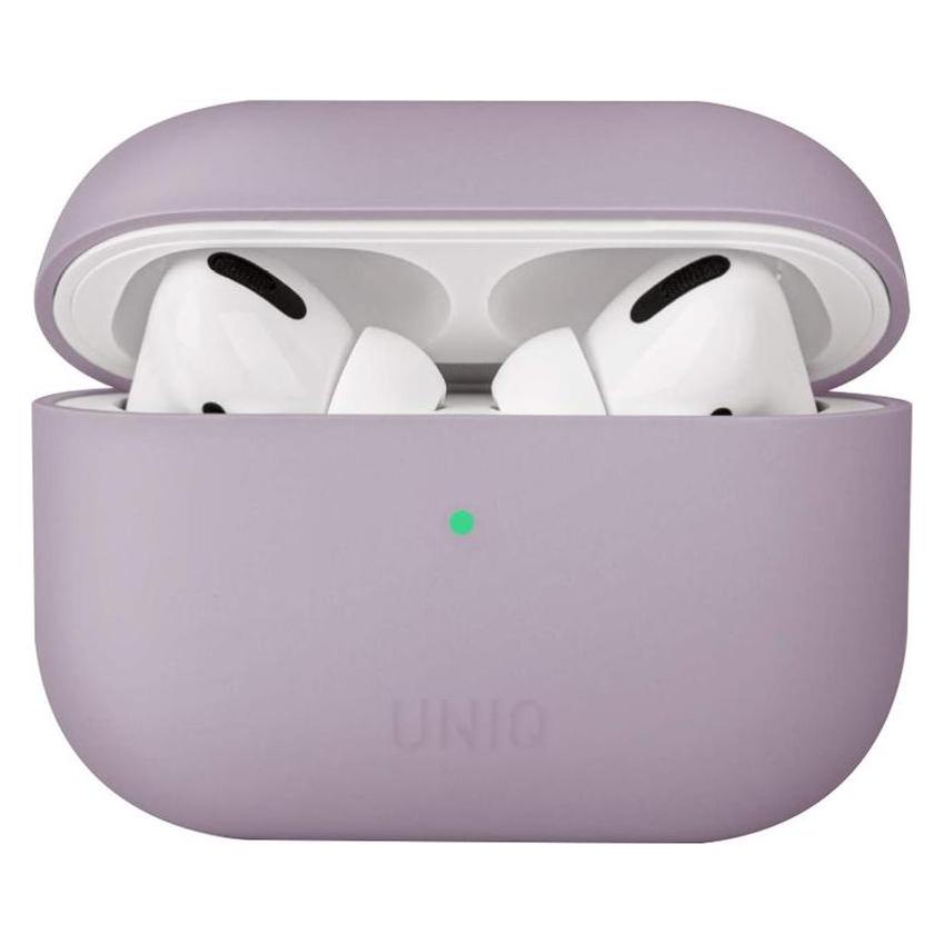 Uniq etui Lino AirPods Pro Silicone lawendowy/lilac lavender (Kopfhörer Hülle) (Uni000206-0)