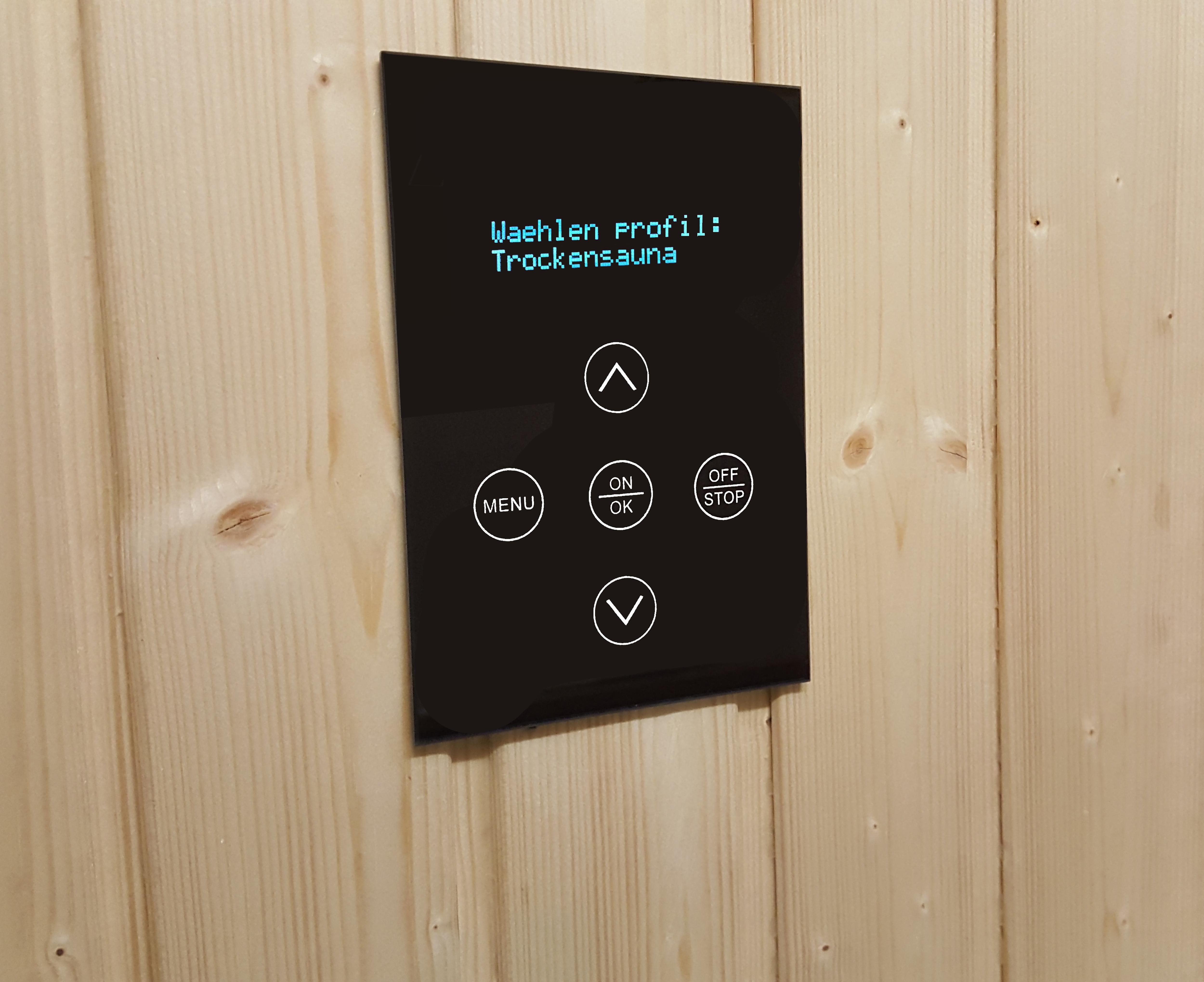 Steuergerät mit Touch-Feldern