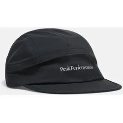 PEAK PERFORMANCE Herren Mütze Trail Cap-BLACK, Größe ONE SIZE in Schwarz Schwarz