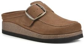 Women's Bueno Casual Flat by White Mountain in Chestnut Suede (Size 5 M)