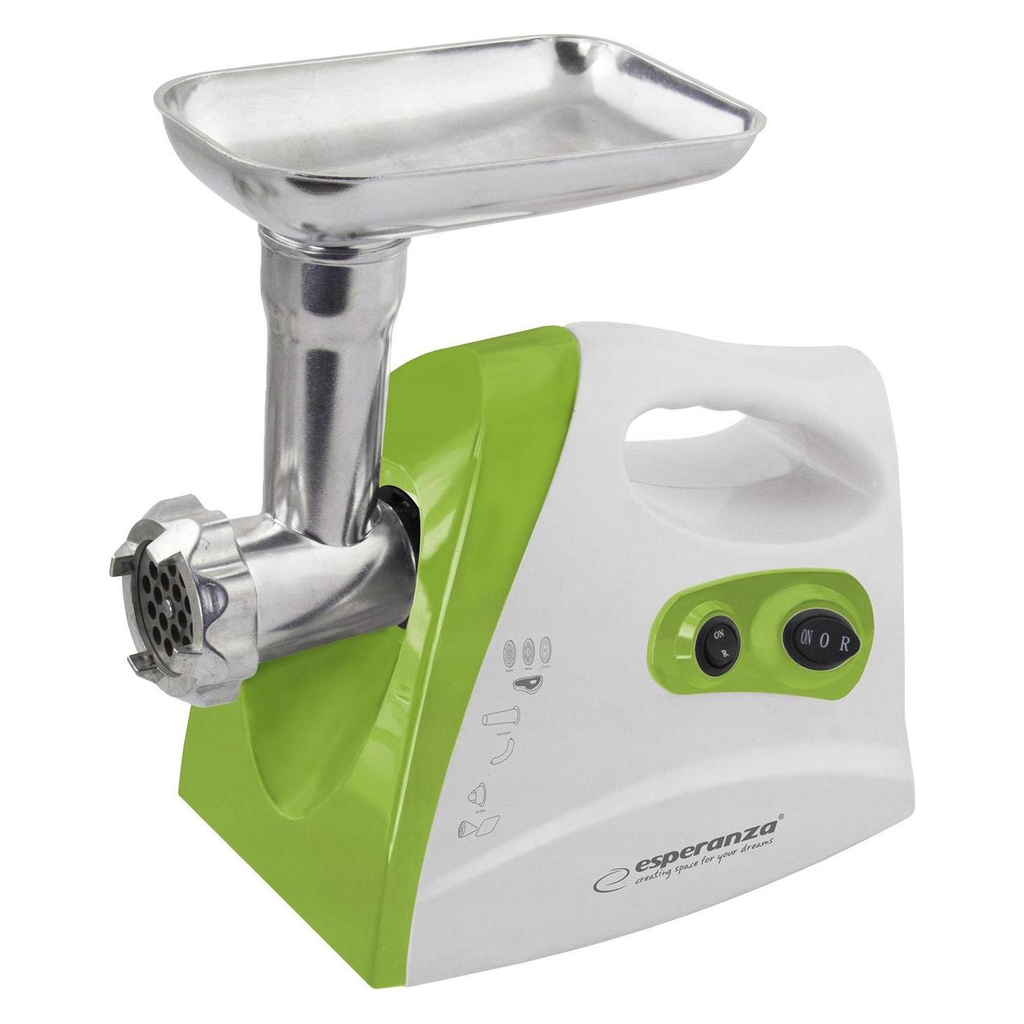 Esperanza Shaver for grinding meat Meatball EKM012G (600W, green color, white) (EKM012G)