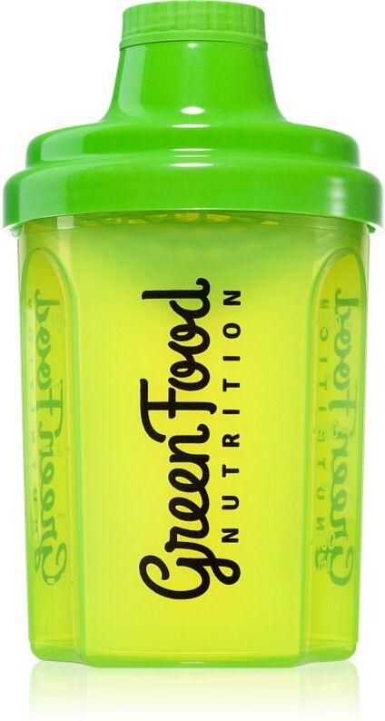 GreenFood Nutrition Shaker sports shaker Transparent Green 1 pc
