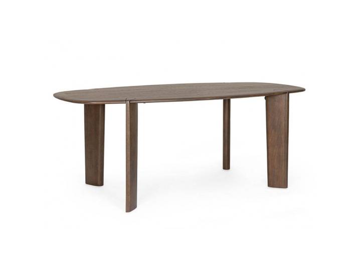 TABLE OVALE EN BOIS DE MANGUIER STERLING