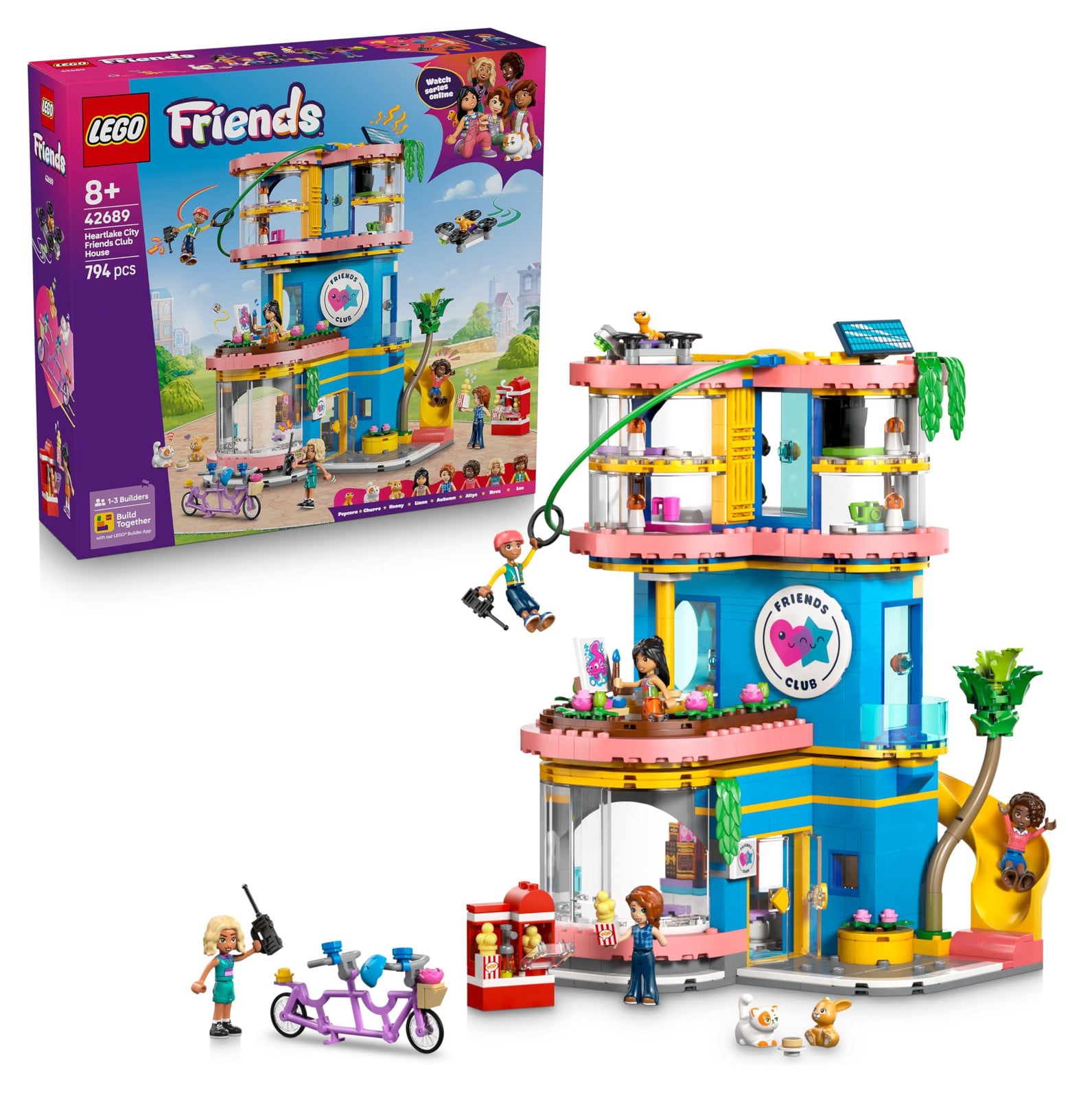 LEGO Friends De vriendenclub in de stad Heartlake 42689