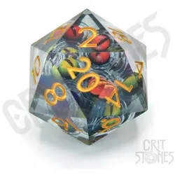Crit Stones Beholden 33mm Floating Eyes D20