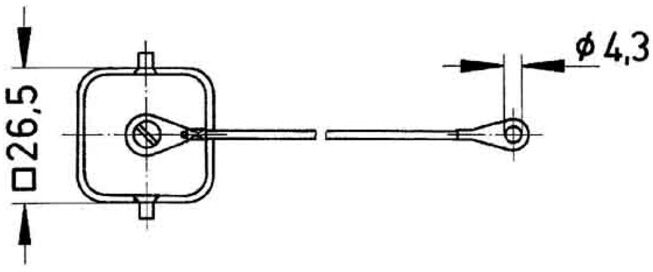 Harting Capuchon de protection pour boîtier de raccordement 09200035427 (09200035427)
