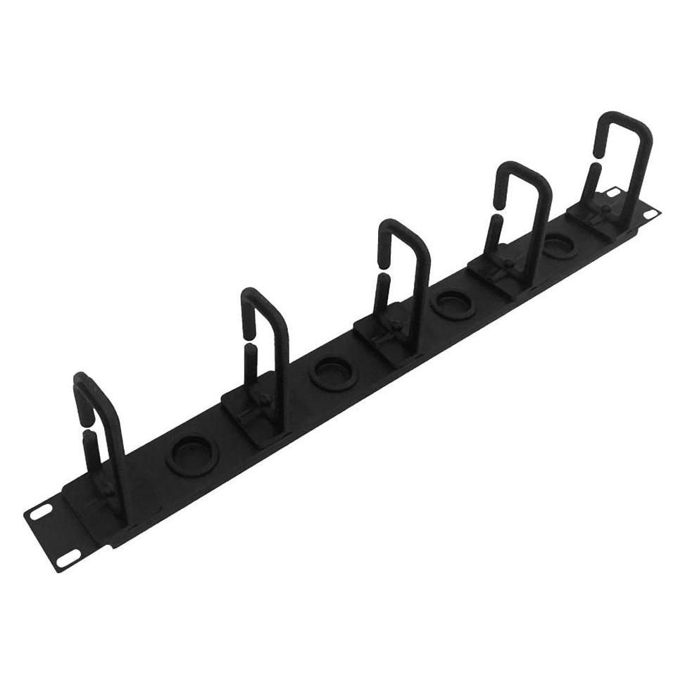 Wp Cable manager plastic 1U Black (WPN-ACM-102-B)