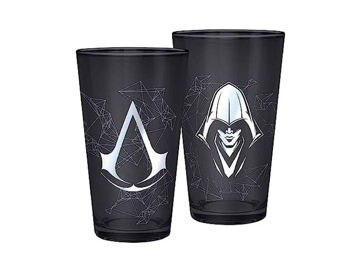 ABYstyle - ASSASSASSIN'S CREED - Glas XXL - 500 ml - Assassin - Metaalfolie