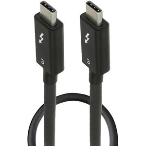 DeLock USB-Kabel Thunderbolt 3, USB 3.1, 1,0 m, Anschlusskabel, USB-C / USB-C