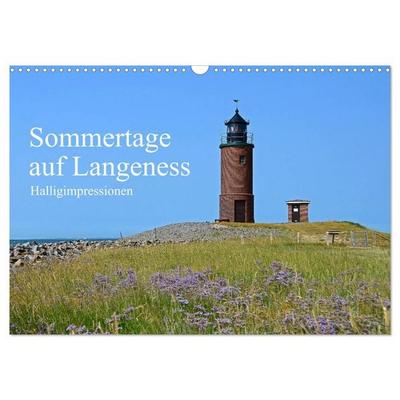 Sommertage auf Langeness (Wandkalender 2026 DIN A3 quer), CALVENDO Monatskalender