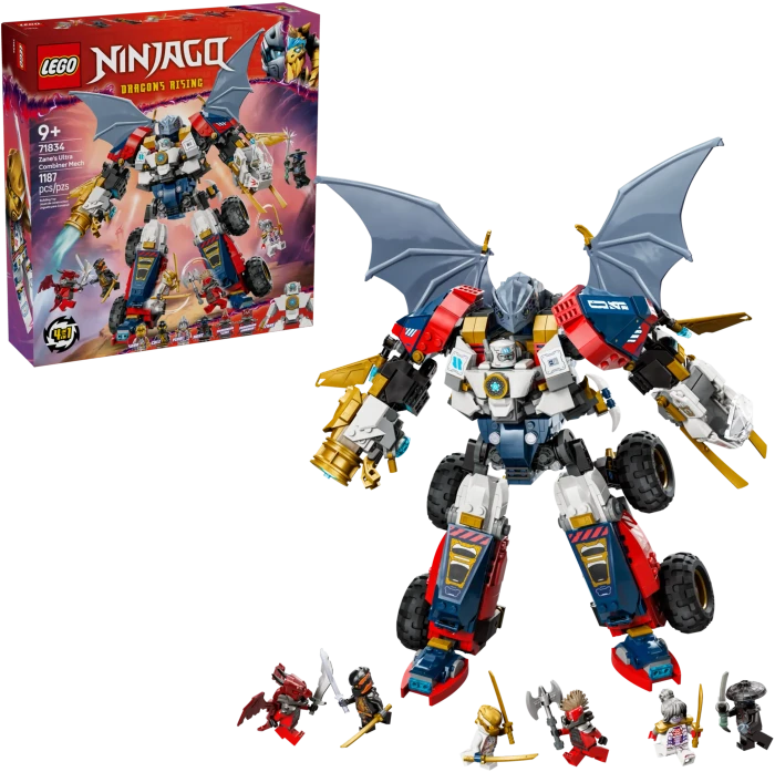 LEGO NINJAGO 71834 Zanes Ultra-Kombi-Mech