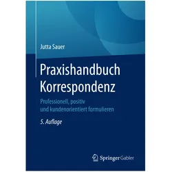Praxishandbuch Korrespondenz, Fachbücher von Jutta Sauer