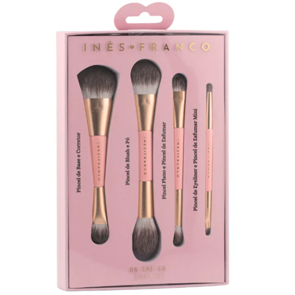 Inês Franco On-The-Go Dual Brush Set